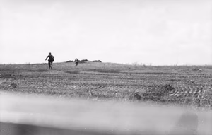 Sowjetunion.- Unternehmen "Zitadelle".- Panzerspuren im Gelände; PK 637 — Russland