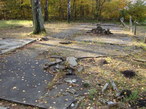 Reste Baracke 9 KZ Bergen-Belsen