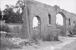 Operation 'market Garden' (the Battle For Arnhem)- 17 - 25 September 1944 Arnhem 17 - 25 September 1944: The shattered hull of the building which served for two days as the Headquarters of the 1st (British) Airborne Division.