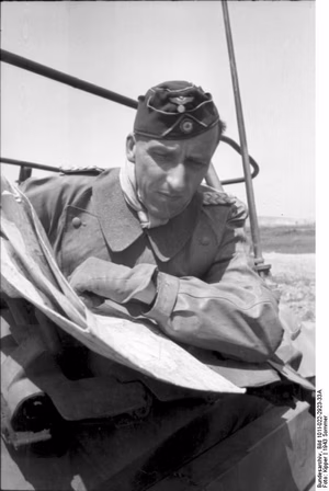Sowjetunion.- Unternehmen "Zitadelle". Generalmajor v. Hünersdorff; PK 637 — Russland