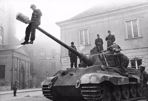 Schwere Panzer-Abteilung 503. Only Tiger II unit to go to Budapest [ 1 ]