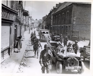 Photographer: Runyan. 12 June, 1944. 101st Airborne Division.