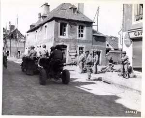 Photographer: Lt. Collier. 12 June, 1944. 101st Airborne Division.