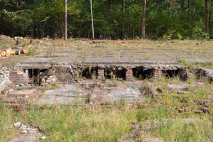 Bergen-Belsen concentration camp memorial.