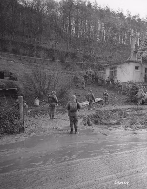 Company I, 3rd Battalion, 8th Infantry Regiment, 4th Infantry Division. Photographer: T/4 Moran. Photo Source: U.S. National Archives. Digitized by Signal Corps Archive. Digitized by Signal Corps Archive. See also: <a href=" https://flic . kr/p/2itvFdL" rel="noreferrer nofollow">flic.kr/p/2itvFdL</a>