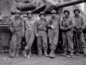 823rd Tank Destroyer Battalion knocked out four German tanks near Stavelot