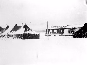 Y-34 Metz Airfield - facilities witer 1944/1945