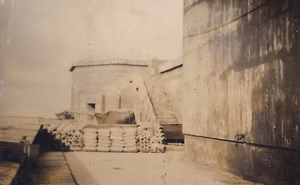 Gun platform on the Flaktower Berlin-Gesundbrunnen (Humboldthain) 1943