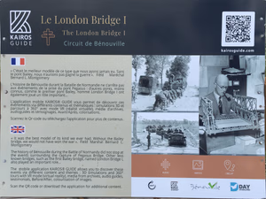 London Bridge I was the first Bailey bridge to be put in place during the liberation of Europe