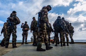 A group of French Legionnaires entered the Pointe at the same time we did, giving the place a special vibe. For the first time in 9 years we were able to come close to the monument and enter the observation post which had been in constant restoration the previous years.