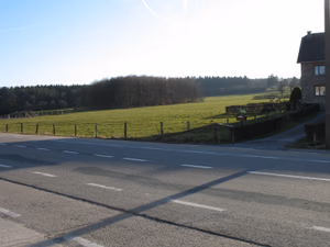Location of the Malmedy massacre (situation in 2007).